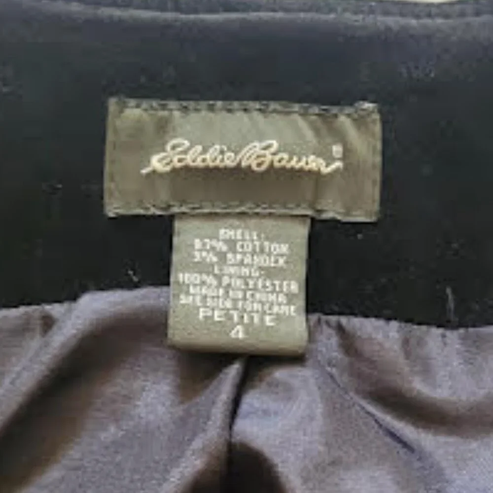 Eddie Bauer women's black vest - Size 4 petite - Picture 3 of 7